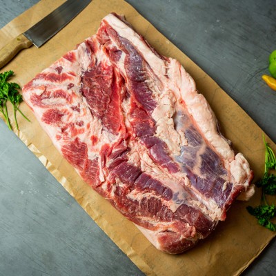 Свинина ребрышки мясные 900 г - купить в Кононовском